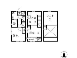 オセロの物件間取画像